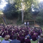 Year 6 assembly in the Dell